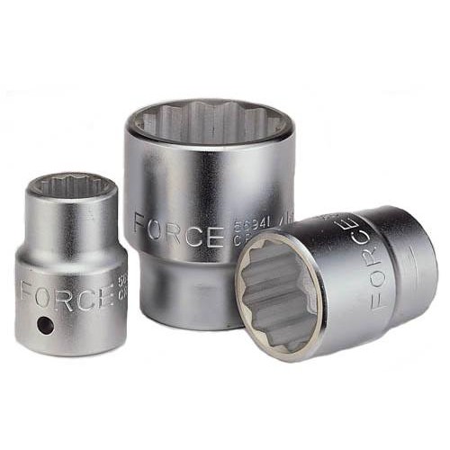 Головка торцевая 3/4",12-гранная, 1-7/16", длина 58мм. FORCE 5691.7.16 F