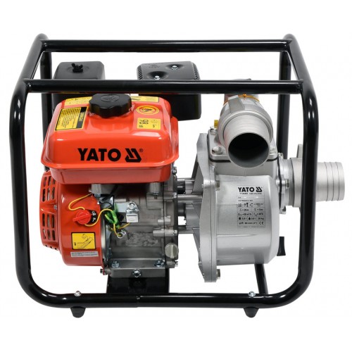 Мотопомпа YATO 3" 4 KW 50 м³/год [1/4]