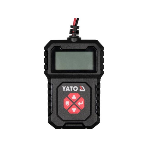 Тестер электронный для аккумуляторов 12 В с LED цифровым дисплеем YATO YT-83114