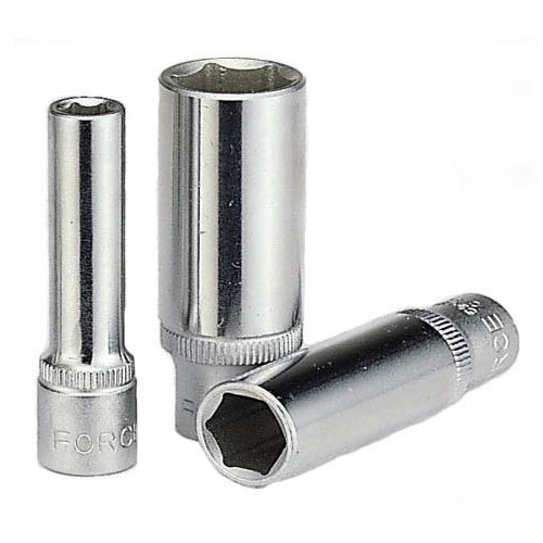 Головка торцева глибока 1/4",6-гранна, 8мм. FORCE 5255008 F