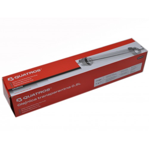 Шприц аспиратор для масла 500мл QS18003 QUATROS