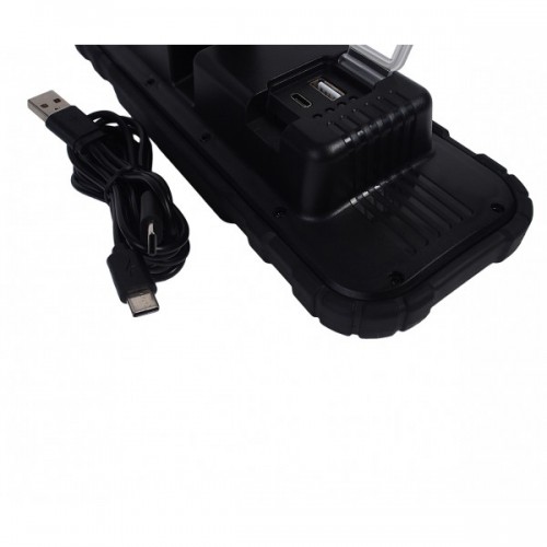 Фонарь LED водонепроницаемый 3,7В, 4400 мАч USB Type7829 JTC