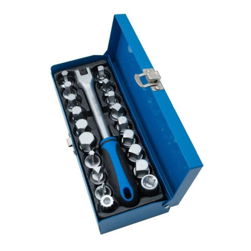 Набір для маслозливних пробок 3/8",20пр. QUATROS QS60019B