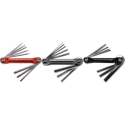 Набор ключей шестигранных дюймовых и метрических HEX+TORX 24 шт YT-05640 YATO