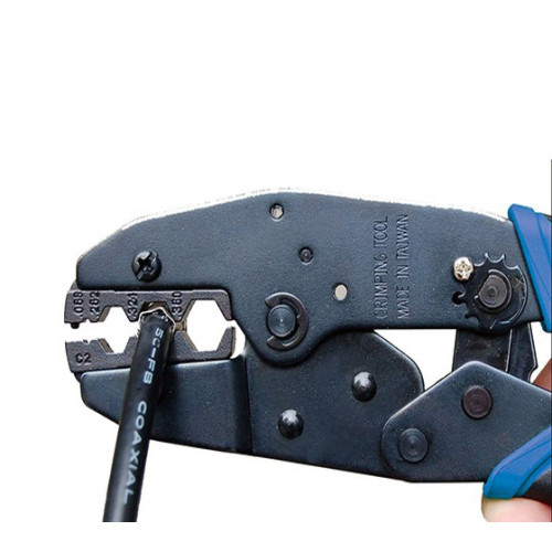 Клещи храповые для обжима наконечников 0,5–4,0мм². KING TONY 67GN-09