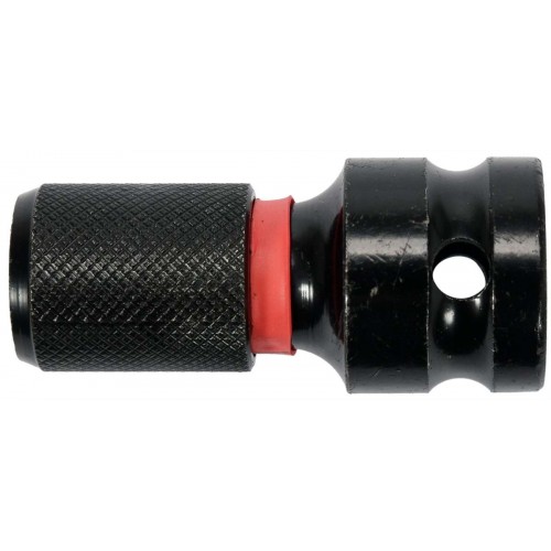 Тримач ударний для викруткових насадок YATO з квадрату- 1/2 до HEX- 1/4, L= 50 мм