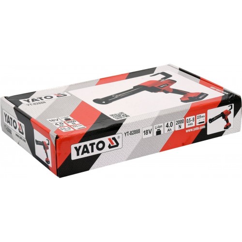 Пистолет для клея и герметика аккумуляторный YATO YT-82888