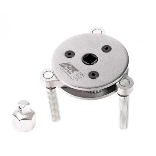 Ключ для зняття фільтра масляного трилапий посилений "краб" 80–120мм. 1451 JTC