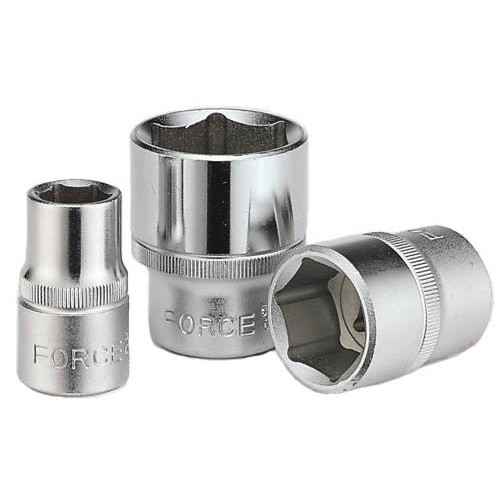 Головки торцевые 6-гранные,квадрат 1/2". FORCE 54505 F Series