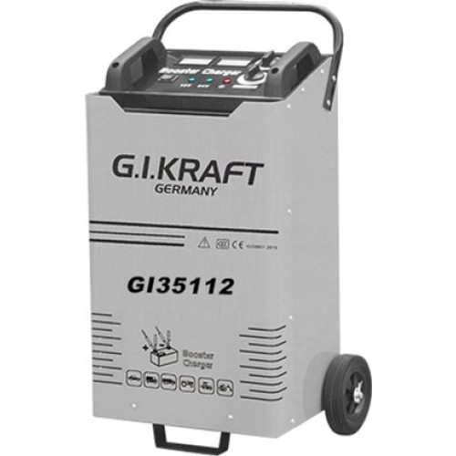 Пуско-зарядний пристрій 12/24V, пусковий струм 500A, 220V G.I. KRAFT GI35112
