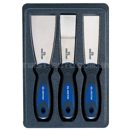 Набор шпателей для кузовных работ, 3шт (32мм,50мм). KING TONY 9CJ023