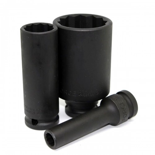 Головки торцеві ударні глибокі 1/2",12-гранні. FORCE 4488520 F Series