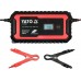 Зарядное устройство с LCD дисплеем 230В YATO к аккумуляторам 6V-2А 12V-10А, макс. 240A/Год YT-83002