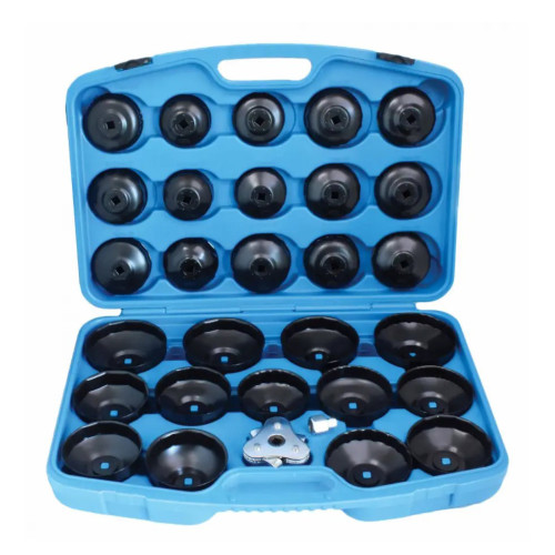 Набор чашечных съёмников масляного фильтра 30ед. SATRA S-OFS30