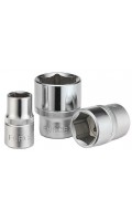Головка торцевая 6-гранная 18мм,квадрат 1/2", длина 38мм. FORCE 54518 F