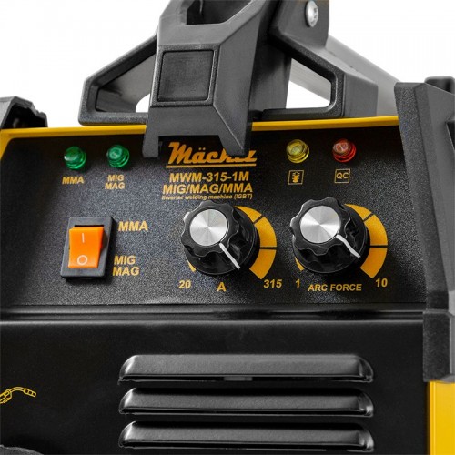 Сварочный полуавтомат 7000Вт MIG/MAG/MMA Mächtz MWM-315-1M