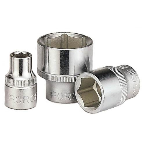 Головка торцевая 3/8",6-гранная,размер 20мм, длина 30мм. FORCE 53520 F