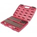 Набор бит под вороток 1/2", диаметр 10мм, TORX, HEX, SPLINE, RIBE, SQ 58ед. 3509 JTC