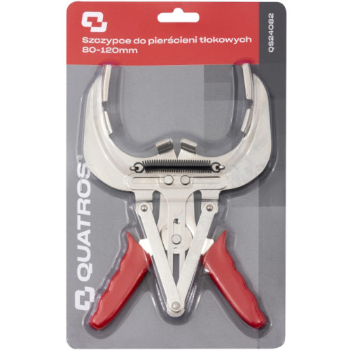 Клещи для поршневых колец 80–120мм. QUATROS QS24082