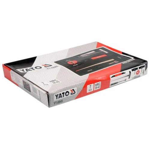 Комплект для демонтажу лобового скла,7 предметів. YATO YT-0845