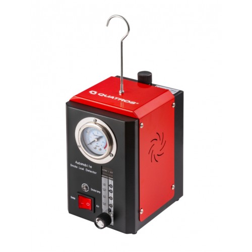 Детектор утечек дымовой (дымогенератор),12В,мощность 48 Вт, 0-18 PSI, подача дыма 15л/мин. QUATROS QS30199