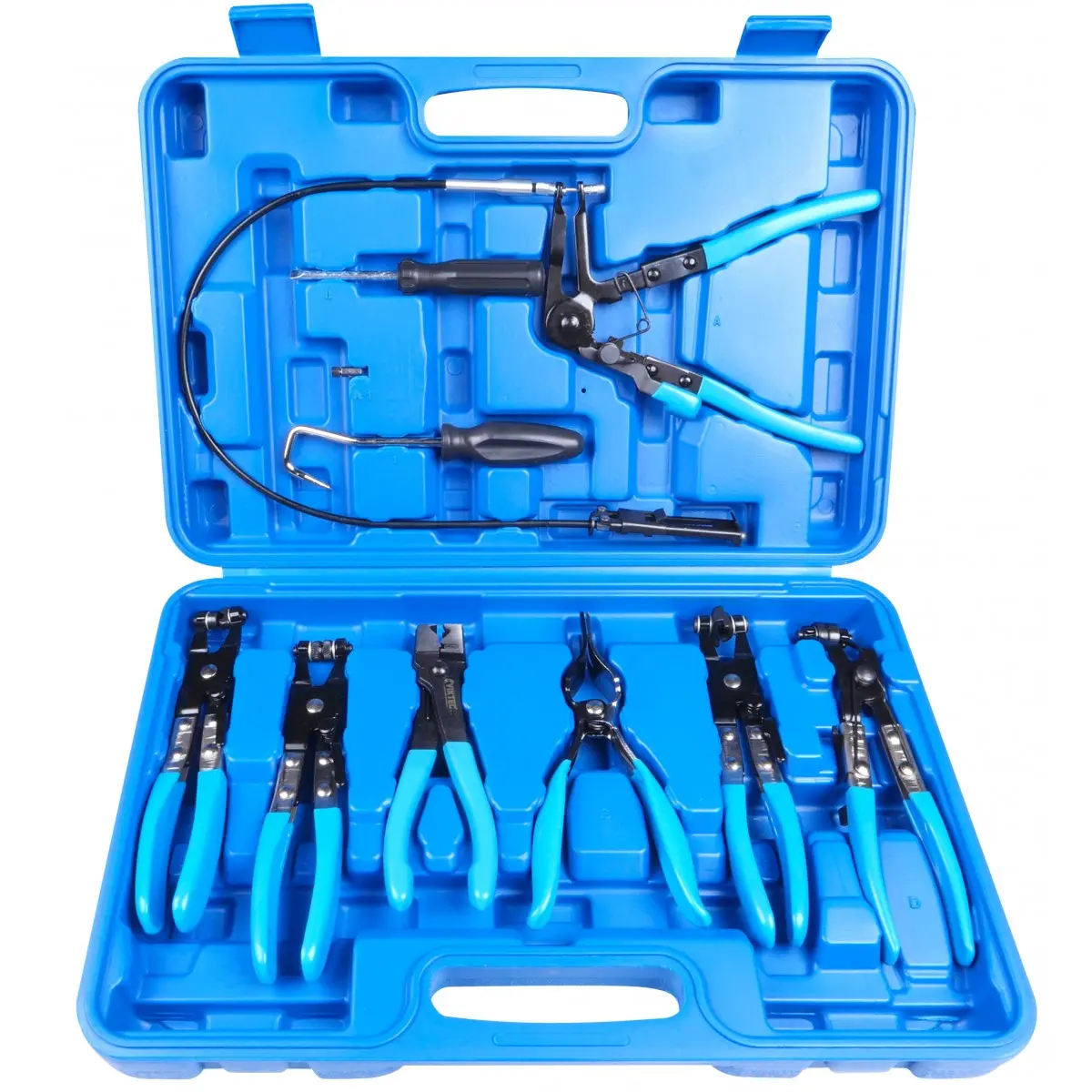 Набор съёмников хомутов универсальный 9ед. VIKTEC VT01068