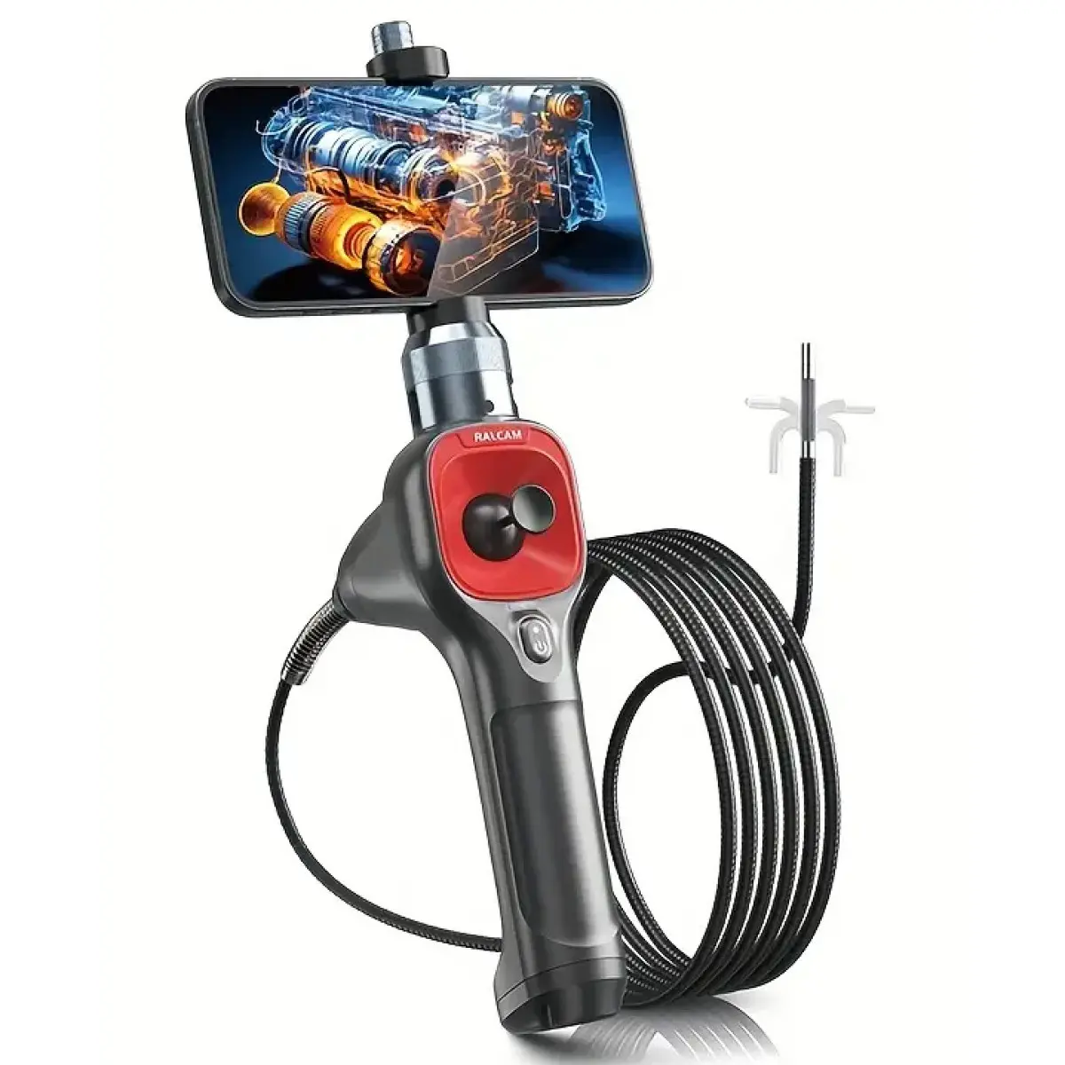 スキー Endo Ендоскоп з камерою 6мм,огляд 360°,Wi-Fi, для iOS/Android. RALCAM