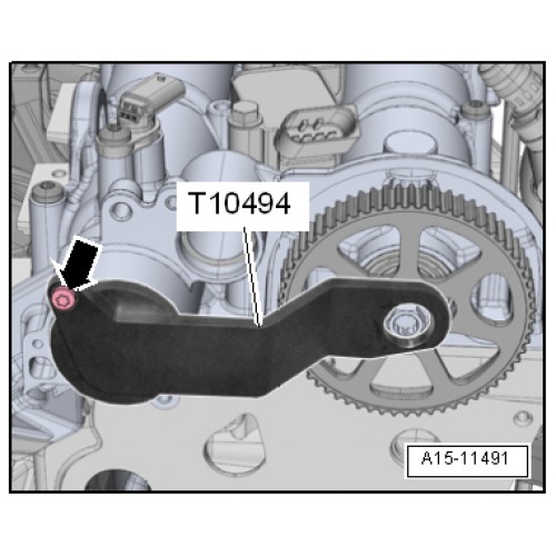 Фиксатор распредвала VAG T10494