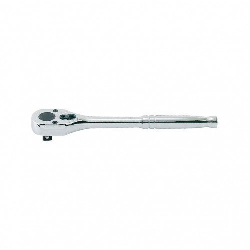 Трещотка 3/8"DR 32-зубцовая с метал. полир. ручкой 200мм KING TONY 3769-08P