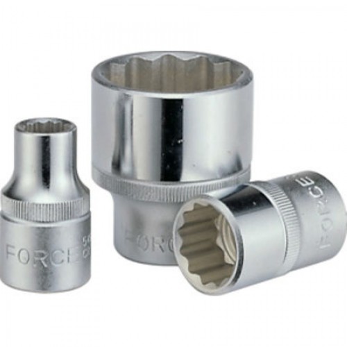 Головки двенадцатигранные 1/2" дюймовые FORCE 5493.4 F Series