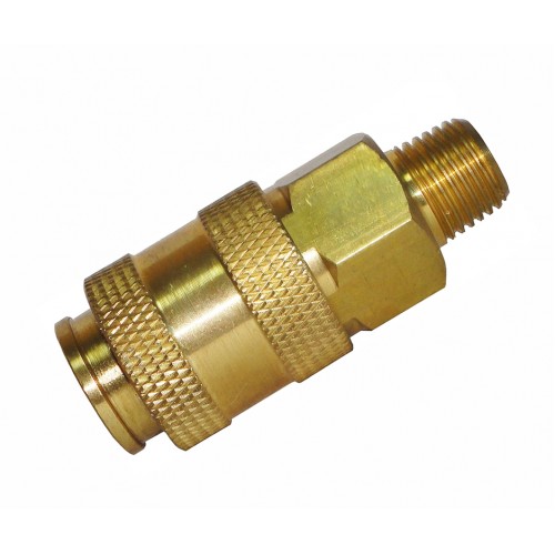 Быстроразъем для пневмосистемы тип Orion (3 в 1) 1/4" (m) SUMAKE UDC20M