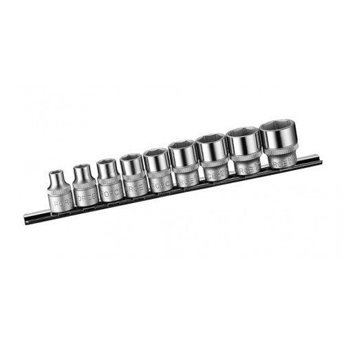 Набір головок 3/8" дюймові 6-гр. 9 пр. (1/4"-3/4")