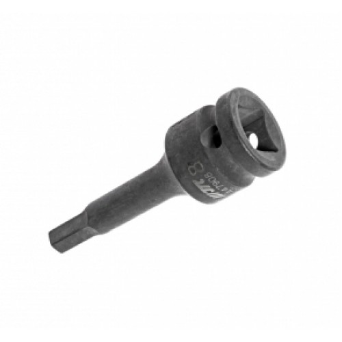 Головка ударная HEX 8мм L= 78мм 1/2" 447908 JTC