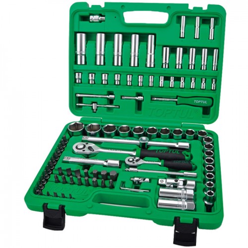 Набор инструмента 1/4"&1/2" 94ед. (12-гр.) new box TOPTUL GCAI094R1