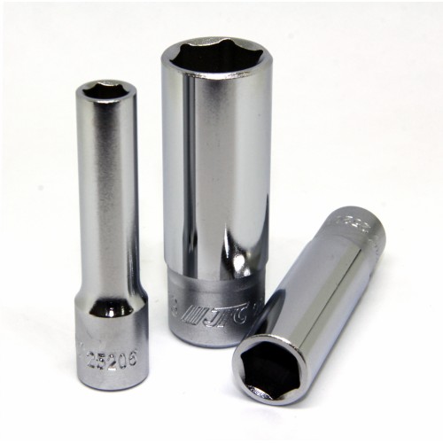 Головка торцева глибока шестигранна 1/4", 12мм 25212 JTC