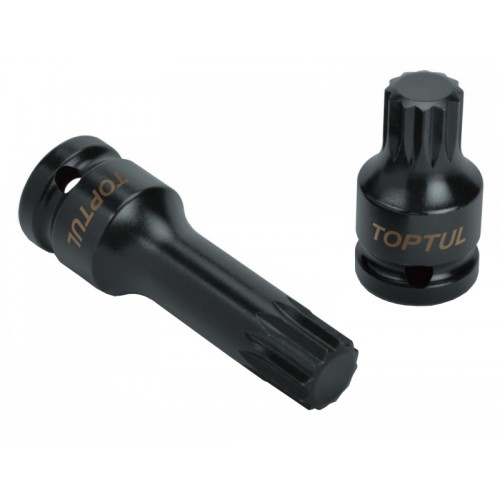 Головка ударна SPLINE 1/2" М16 L=44 мм TOPTUL KADB1616S