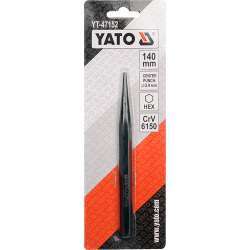 Борідок слюсарний 2х140мм YATO YT-47152