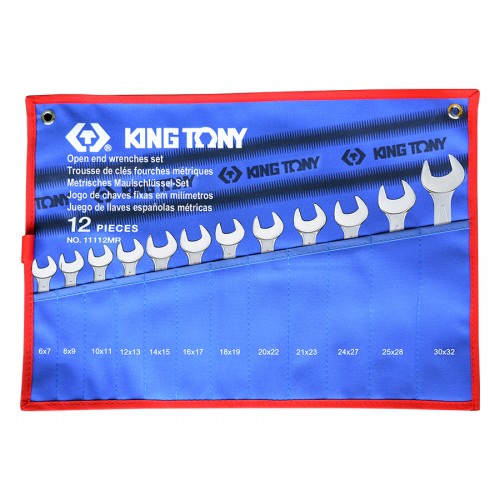 Набор ключей рожковых 12шт. (6-32мм) KING TONY 1112MRN