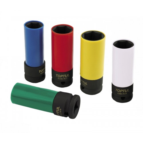 Головка ударная длинная 1/2" для шиномонтажа 13/16" TOPTUL KBBC1626