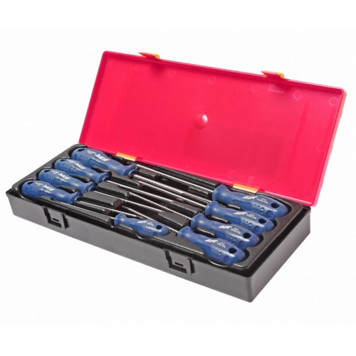 Набор отверток TORX TSH8-TSH40 с отверстием 9ед