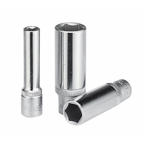 Головка торцевая глубокая 8мм 6гр. 1/4" FORCE 5255008 F