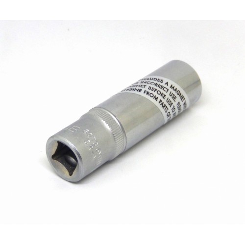 Головка свечная магнитная 16 мм тонкостенная ,3/8". FORCE 807316MTH F