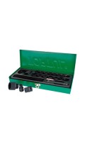 Набор ударных головок 1/2" 10-32мм + удлинитель 18ед. TOPTUL GCAD1807