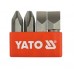 Набор бит PH+SL для ударной отвертки  5/16" 4ед. YATO YT-2812