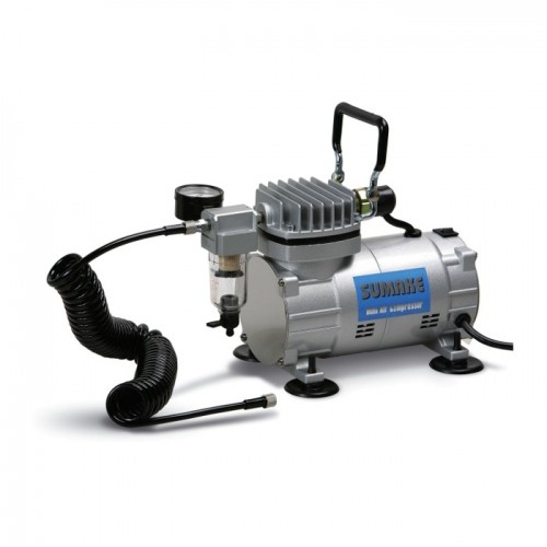 Миникомпрессор низкого давления с фильтром и шлангом 1/8HP