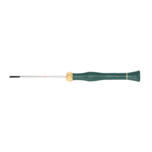 Викрутка шліцева ювелірна 1.8 mm L стрижня = 40 mm L загальна = 120 mm FORCE 733040018 F