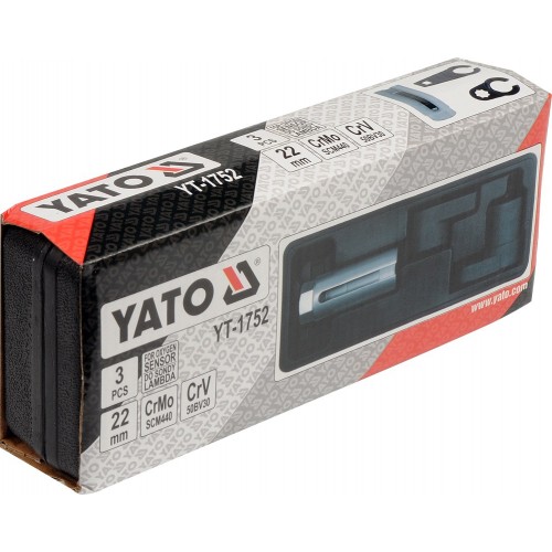 Набор торцевых ключей для датчика лямда зонд YATO YT-1752