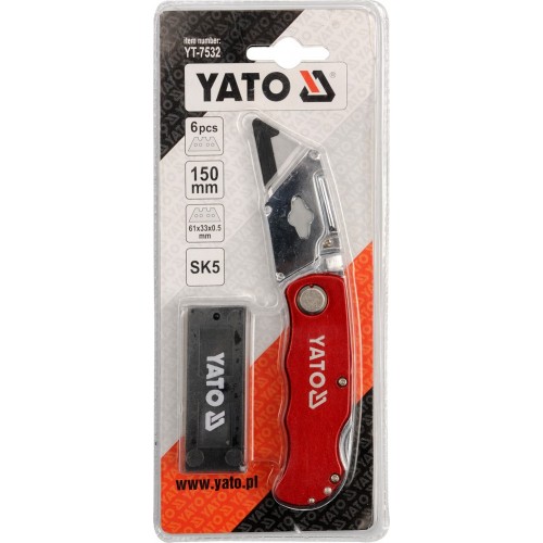 Нож складной YATO YT-7532