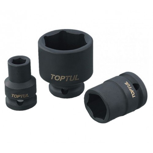 Головки ударные шестигранные под квадрат 3/4" TOPTUL KABA2417 Series