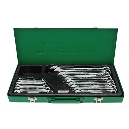 Набор ключей комбинированных 16 шт. 6-24мм (metal box) TOPTUL GAAD1603